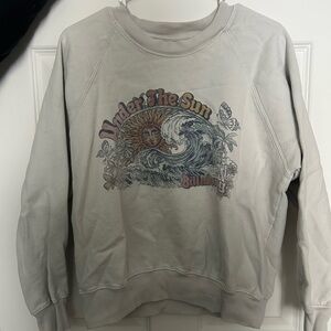 Billabong Light Gray Sweatshirt